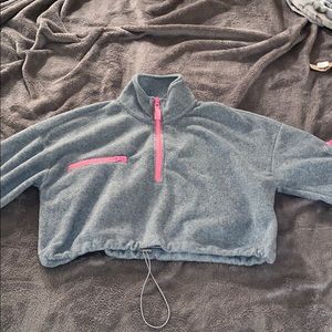 ❌SOLD❌ Fleece cropped sweater